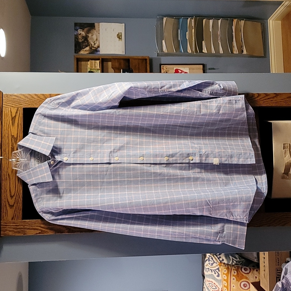 Charles Tyrwhitt Blue Check Dress Shirt